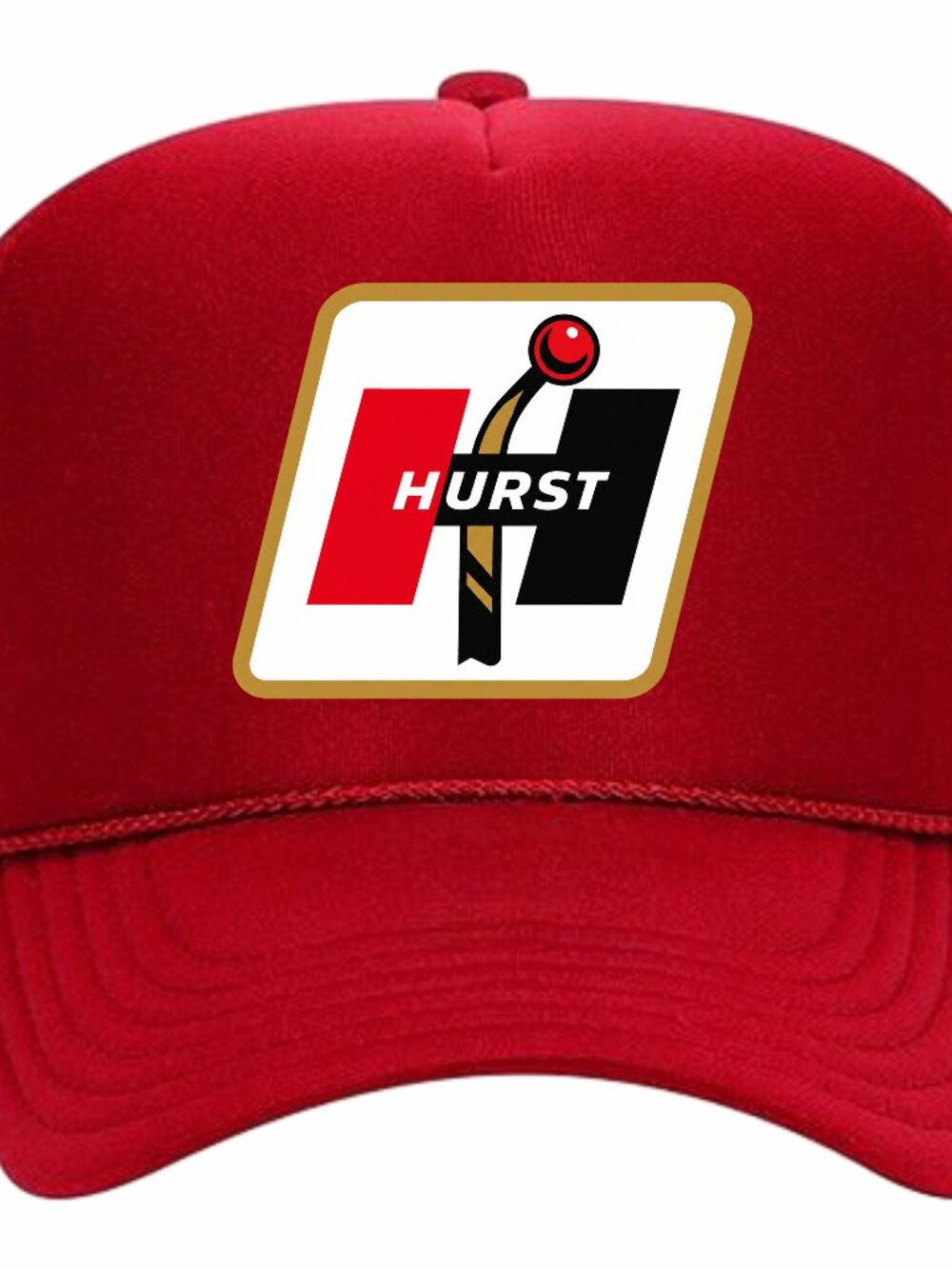 Hurst Shifters Muscle Cars Foam Trucker Mesh Snapback Cap Hat Black